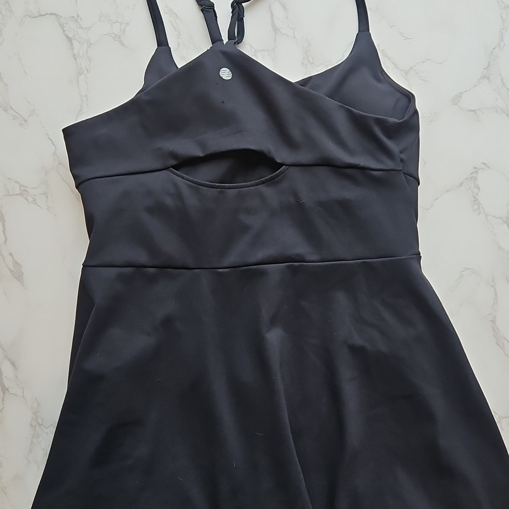 Z By Zella Black Athletic Dress With Shorts S NWOT - Picture 8 of 9